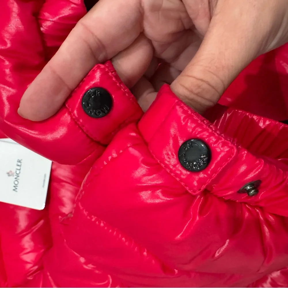 Moncler Bady Giubbotto Hot Pink Puffer Jacket Coat
